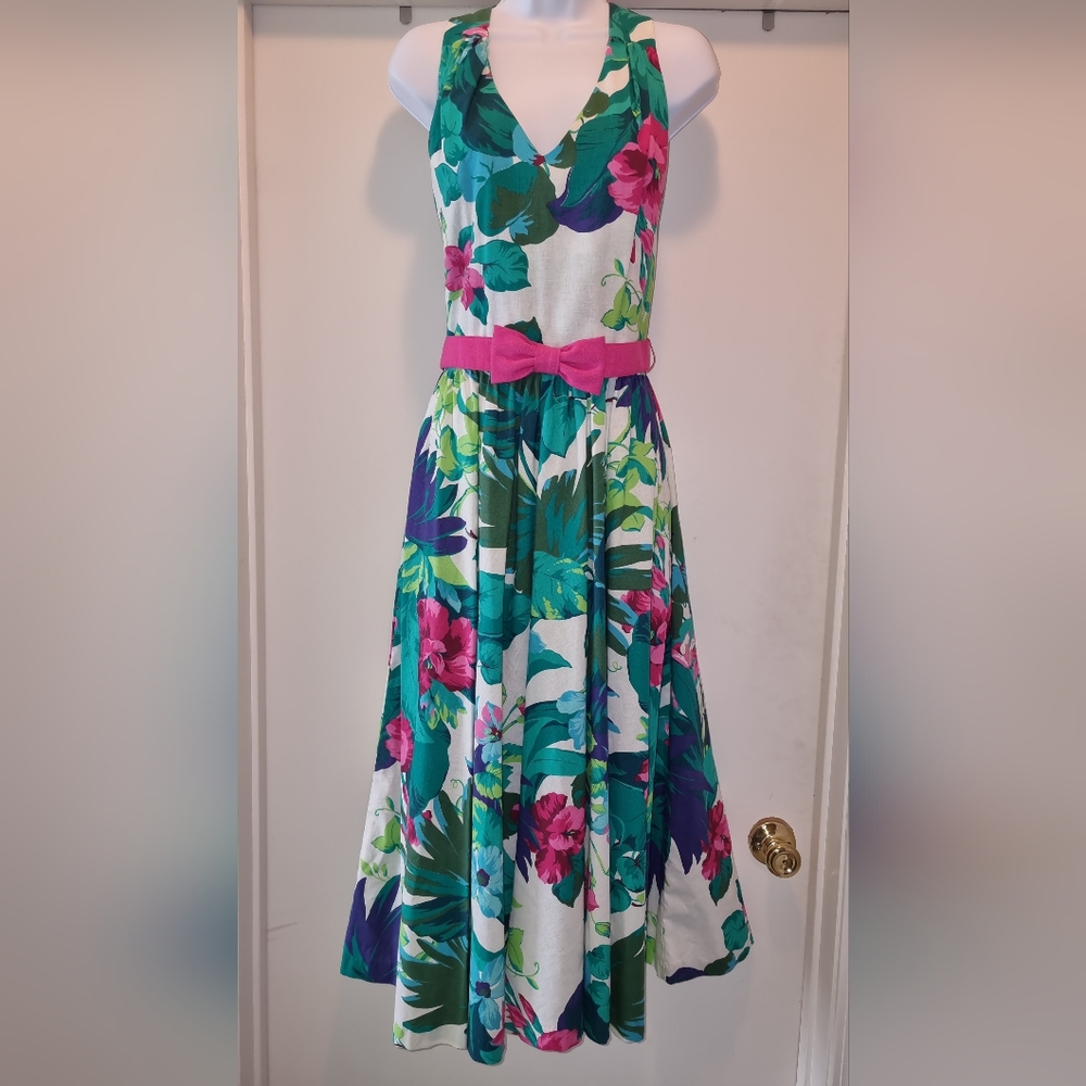 Vintage Lanz Flowered Dress